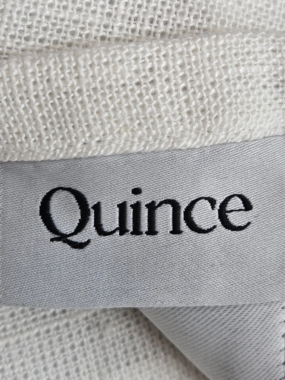 NWT QUINCE Set 2 48x108 Heavyweight European Linen Room Darkening Curtains 0063